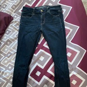 American Eagle Dark Wash Leggings